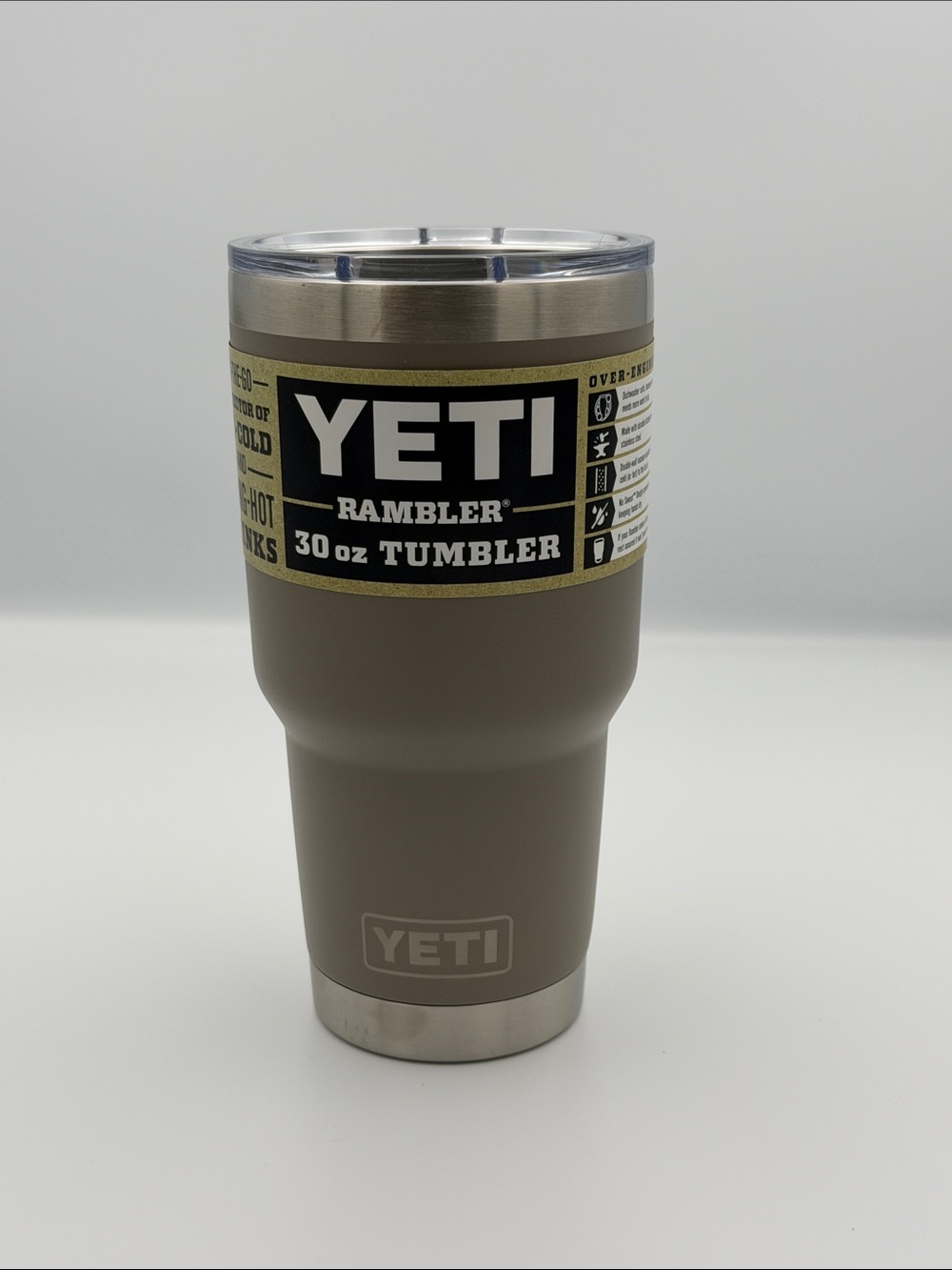 Yeti Rambler 30 oz Rambler Sharptail Taupe NWT